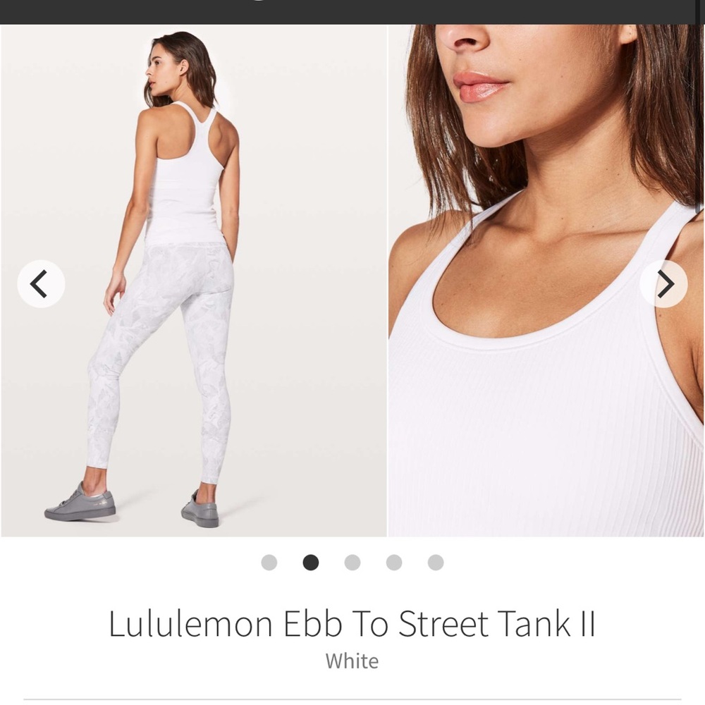 Lululemon EBB TO STREET TANK LIKE NEW*